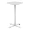  Cadre de table basse en acier métallique de 41 po pour l'intérieur ou l'extérieur