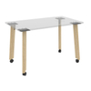 Pieds de table en bois de conception originale