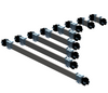 Bloc d'alimentation HMP08-3-ZN pour panneau AO2, 8 fils, 4 circuits, série 'D', version 1, 24'